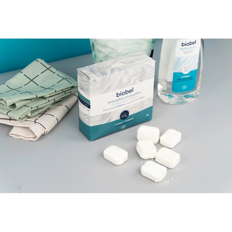 Biobel Eco Friendly Dishwasher Tablets - Pack of 30 -