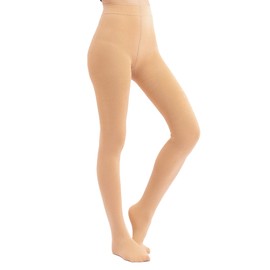 Sofie's Womens Fleece Lined Tights - Classic Winter Thermal Opaque Tights 160 (Nude, Large)