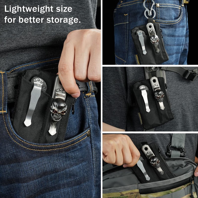 VIPERADE VE17 Mini EDC Pocket Pouch, Small EDC Organiser with