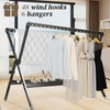 SERdeerCH 54-90.5 Inches Clothes Drying Rack,Foldable Laundry Clothes Drying Rack,