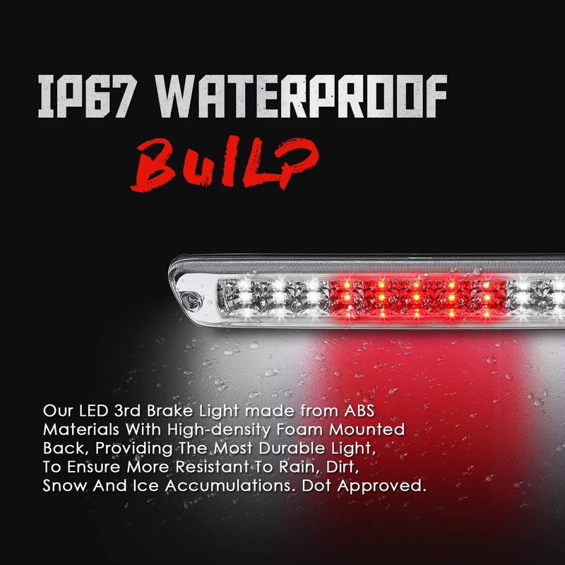 High Mount 3rd Stop Light Compatible with 2004-2012 Chevy Colorado