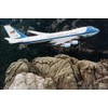 24"x36" Gallery Poster, Air Force One Flying Over Mt. Rushmore