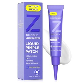 ZitSticka Liquid Pimple Patch - Invisible Pimple Patches for Face, Pimple Cream, Salicylic Acid Spot Cover For Face, Liquid Pimple Patch Large & Clear