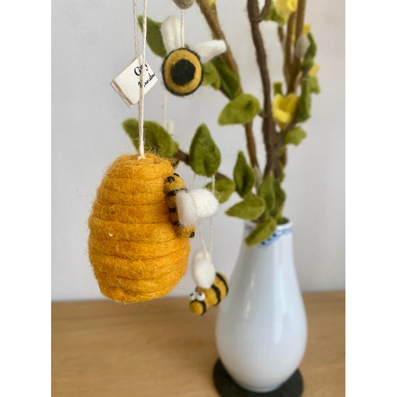 En Gry & SIF - 16313 - Tree Pendant, Beehive,