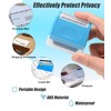 Xnourney Wide Data Defender Roller Stamp, Identity Theft Protection Roller