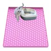 JSXZWOO Cat Litter Mat for Litter Box, Silicone Large Cat