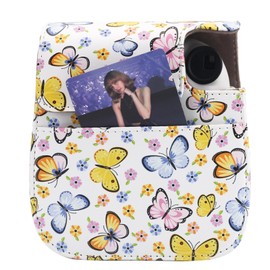 Frankmate - Funda protectora compatible con cámara instantánea Mini 12 11 9 con bolsillo para accesorios y correa ajustable