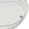 EH Design Clear Acrylic Round Pendant with Hanging Hole, Acrylic