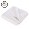 Laleni Waterproof Molton Mattress Pad, Breathable Mattress Protector 100 %