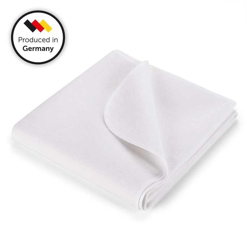 Laleni Waterproof Molton Mattress Pad, Breathable Mattress Protector 100 %