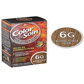 Les 3 Chênes Color & Soin Permanent Color Care - Dark Golden Blond: 6G
