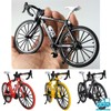 MORYTRADE Bicycle Toy Road Bike Model Diecast Car Road Racer