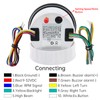ARTILAURA GPS Speedometer 0-120MPH with Tachometer 8000 RPM Gauge 85mm