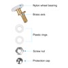 uxcell Shower Door Roller Runner Wheel 23mm Diameter Replacement Part