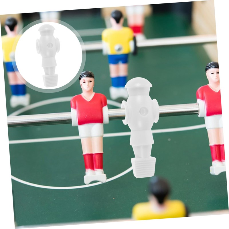 WHAMVOX Foosball Player Replacements Resin Soccer Player Figurines for Football
