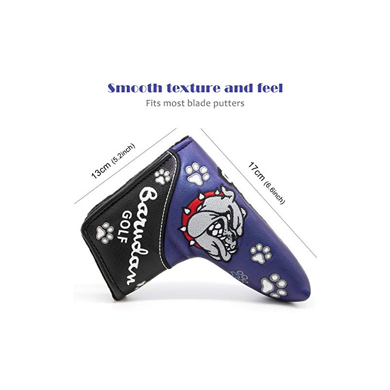 Putter Cover Head Cover Fits Odyssey 2 Ball Magnetic Mallet