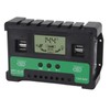 Solar Controller 12V 24V Charge Discharge PV Regulator LCD Display