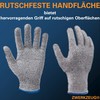 ZWERKZEUG Premium Cut Protection Gloves Kitchen Gloves Cross Fibre PE