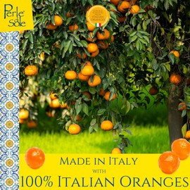 Perle di Sole Orange Flavored Hard Candies 200g - Caramelle Al Gusto Di Arancia
