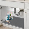 J1YL2C 34" x 22" Inch Silicone Sink Mat, Leak-Proof Cabinet