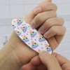 Cute Rainbow Poop Pattern Double-Sided Oval Nail File Emery Board