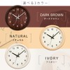 Iris Plaza PWCR-25-M Non-Radio Clock Diameter 9.8 inches (25 cm),