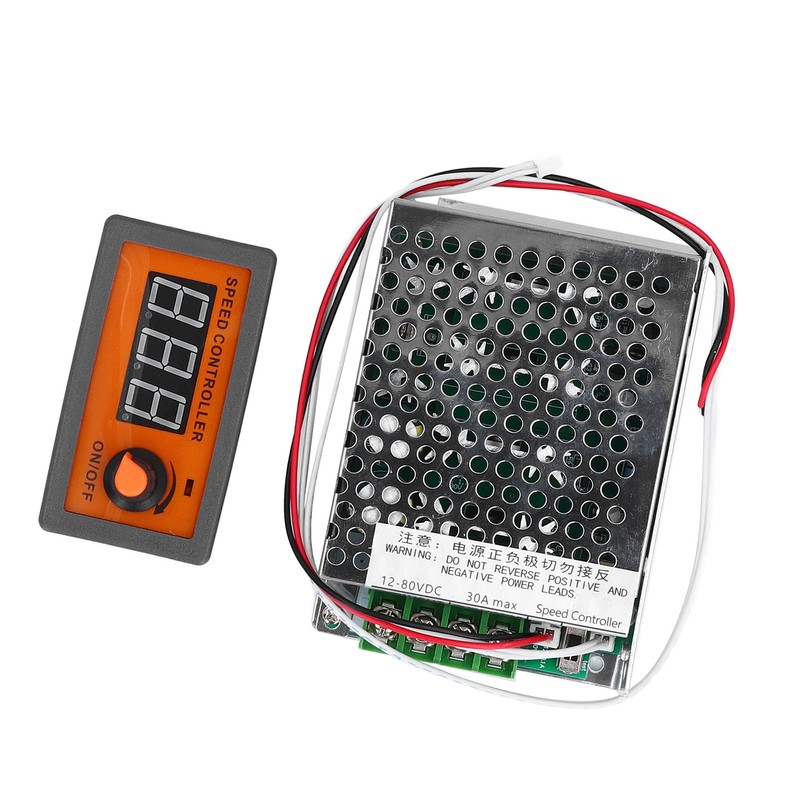 DC Motor Speed Controller PWM Digital Display Multipurpose Motor Speed