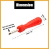 Partuto 8pcs Car Tyre Valve Stem Core Remover Wrench Tire