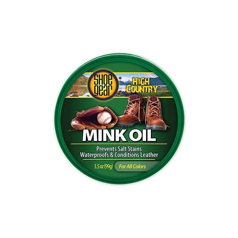 Shoe Gear High Country Mink Oil 3.5 Oz