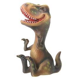 Light Color Painted Baby T-Rex Dinosaur Figurine Statue Decor