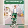 Reinforced 24 Inch Tall Retractable Baby Gates for Dogs, Short
