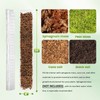 EOX 4 Pcs 24 Inch Plastic Moss Pole for Monstera,