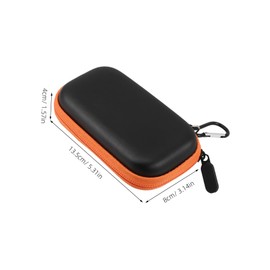 OSALADI Hard Drive Storage Case Portable Organizer for Ssd and Accessories Impact-Resistant Travel-Friendly Design Color Options for External Drives and Cables