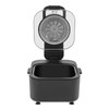 Airy Fryer,2.38 Gal 1350w Glass Air Fryer,6-In-1 Non-Drawer,Digital Display,Auto Shutoff,0-60