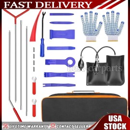 Unbranded 24Pc Professional Car Door Window Emergency Out Auto Open Repair Tool Kit Set US