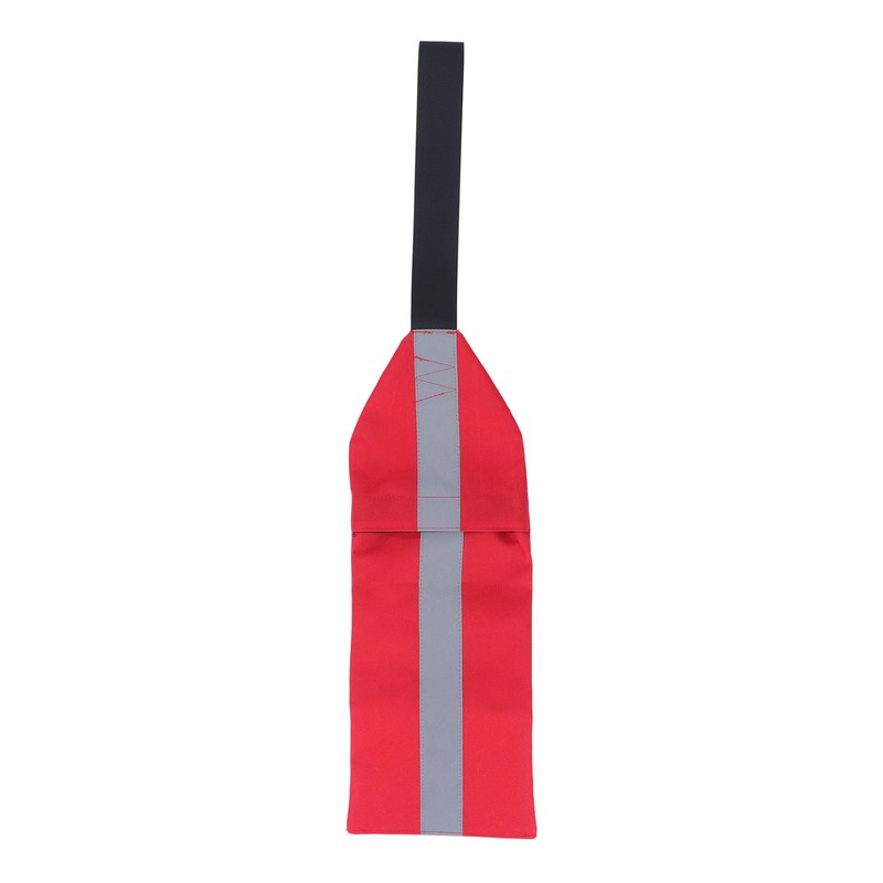 Kayak Safety Flag Multipurpose Oxford Cloth Towing Canoe Red Warning