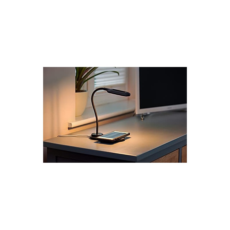 Auraglow LED Flexible Neck Desk Lamp with 3 Colour Modes