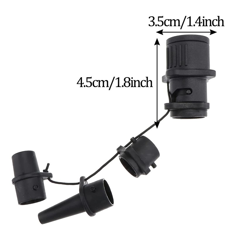 Valve Adapter, Air Valve Adapter Set, SUP Compressor Adapter, for