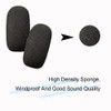 XL Foam Microphone Windscreen Kit Sponge Covers for Improved Sound