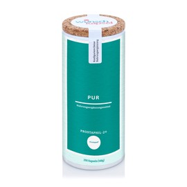 Prostaphil 2 Pure, 500 mg daily, exclusive grass pollen extracts to support the prostate. 290 vegan capsules, handmade in the German desired capsule manufacturer