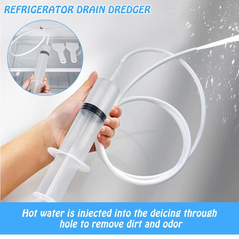 Fridge Drain Hole Cleaning Set Fridge Drain Cleaning Brush for