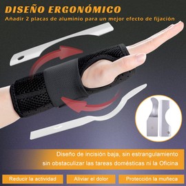 DQST Muñequera Ortopedica, Muñequera Izquierda (Izquierda)