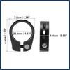 INFINAUTO 28.6mm Aluminium Alloy Bicycle Seat Post Clamp Seat Post