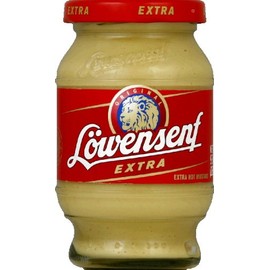 Lowensenf Mustard German Xhot 9.3 oz (Pack of 3)