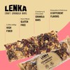 Lenka Bars - Cranberry Chocolate Snack Bars, Gluten Free, High