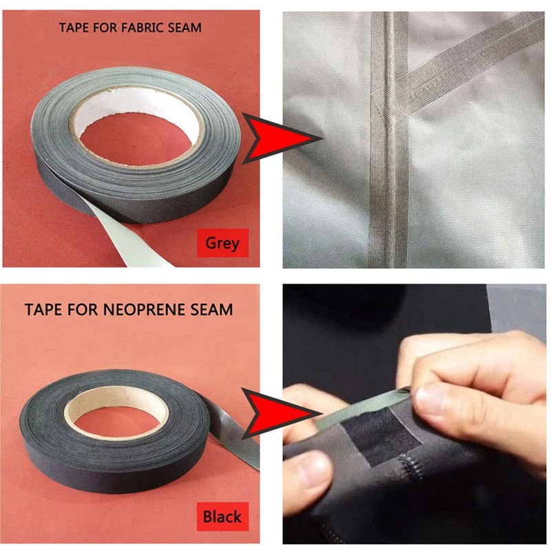 Wetsuit Repair Tape Iron-On Seam Sealing Waterproof Patch for Neoprene