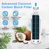 LT1000P Water Filter Replacement for LG LT1000P,LT1000PC,ADQ74793501,MDJ64844601 Refrigerator Water Filter