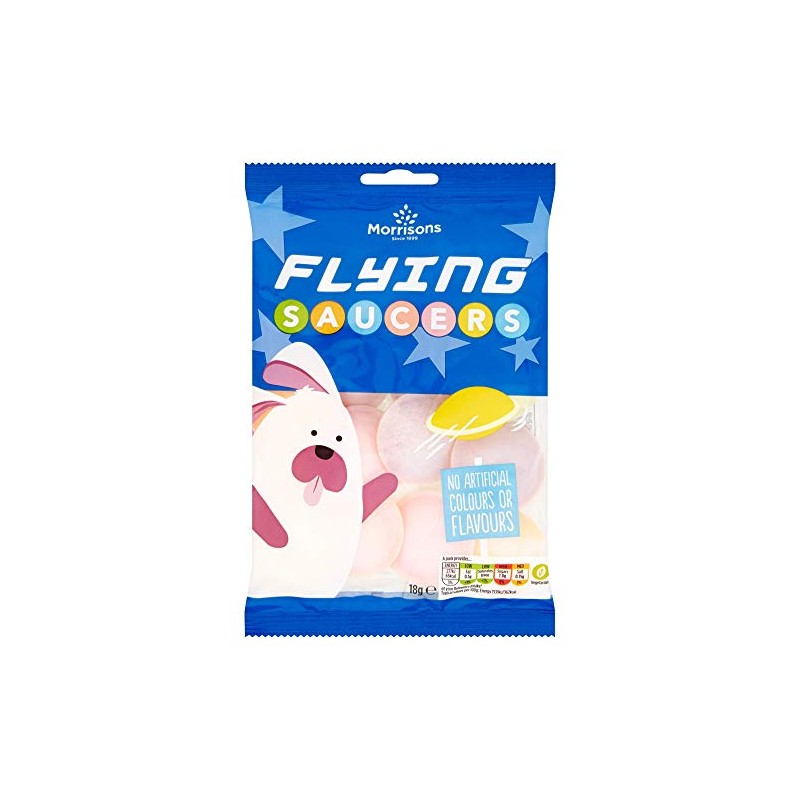 Morrisons Flying Saucers ,18 g (Pack of 18)