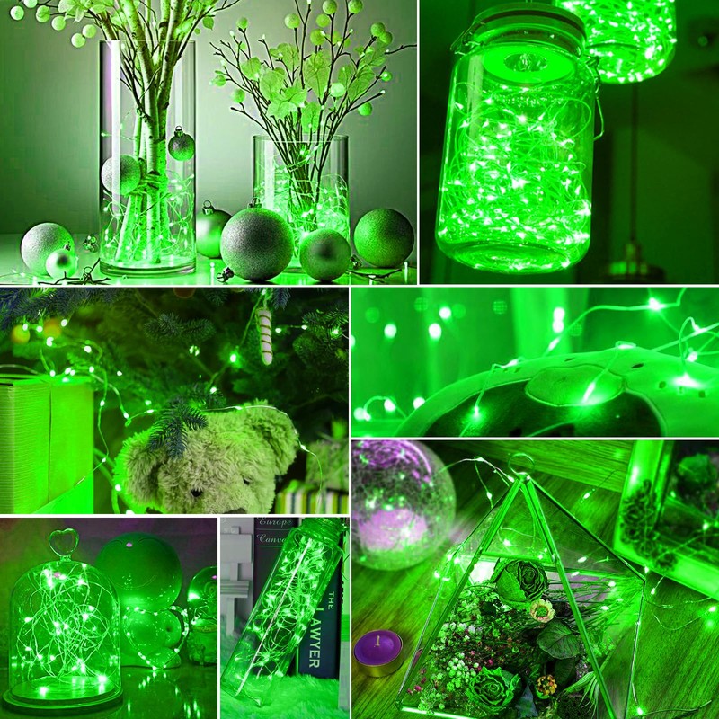 pozzolanas 24 Pack Led Fairy Lights Battery Operated String Lights，7