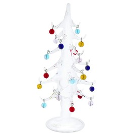 Glass Of Venice Murano Glass Christmas Tree with Ornaments